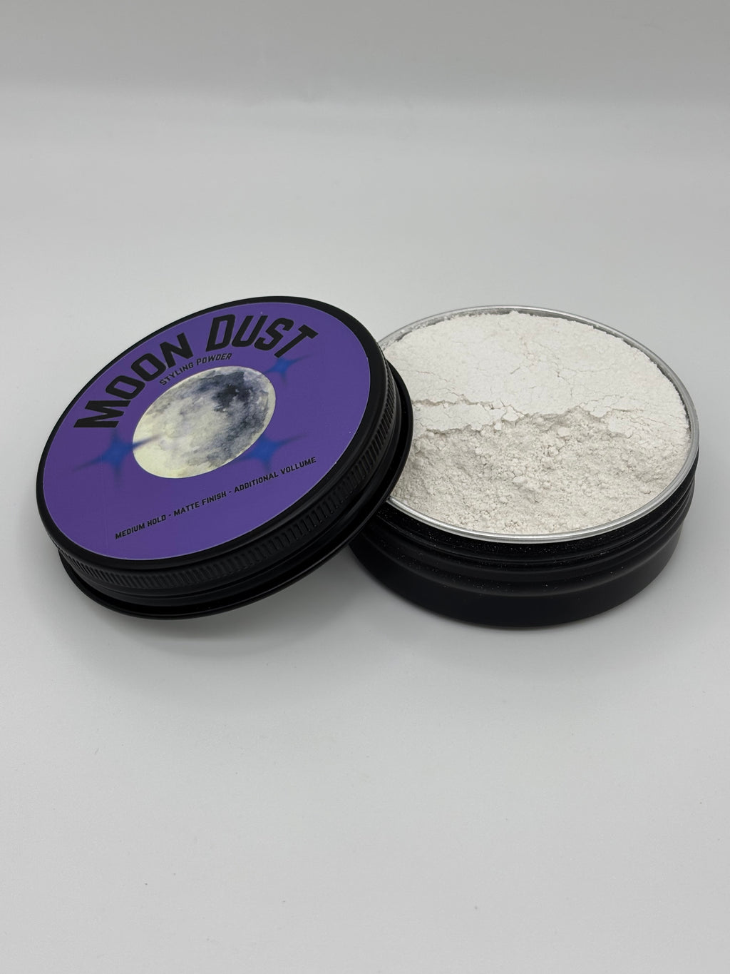 Moon dust texture powder