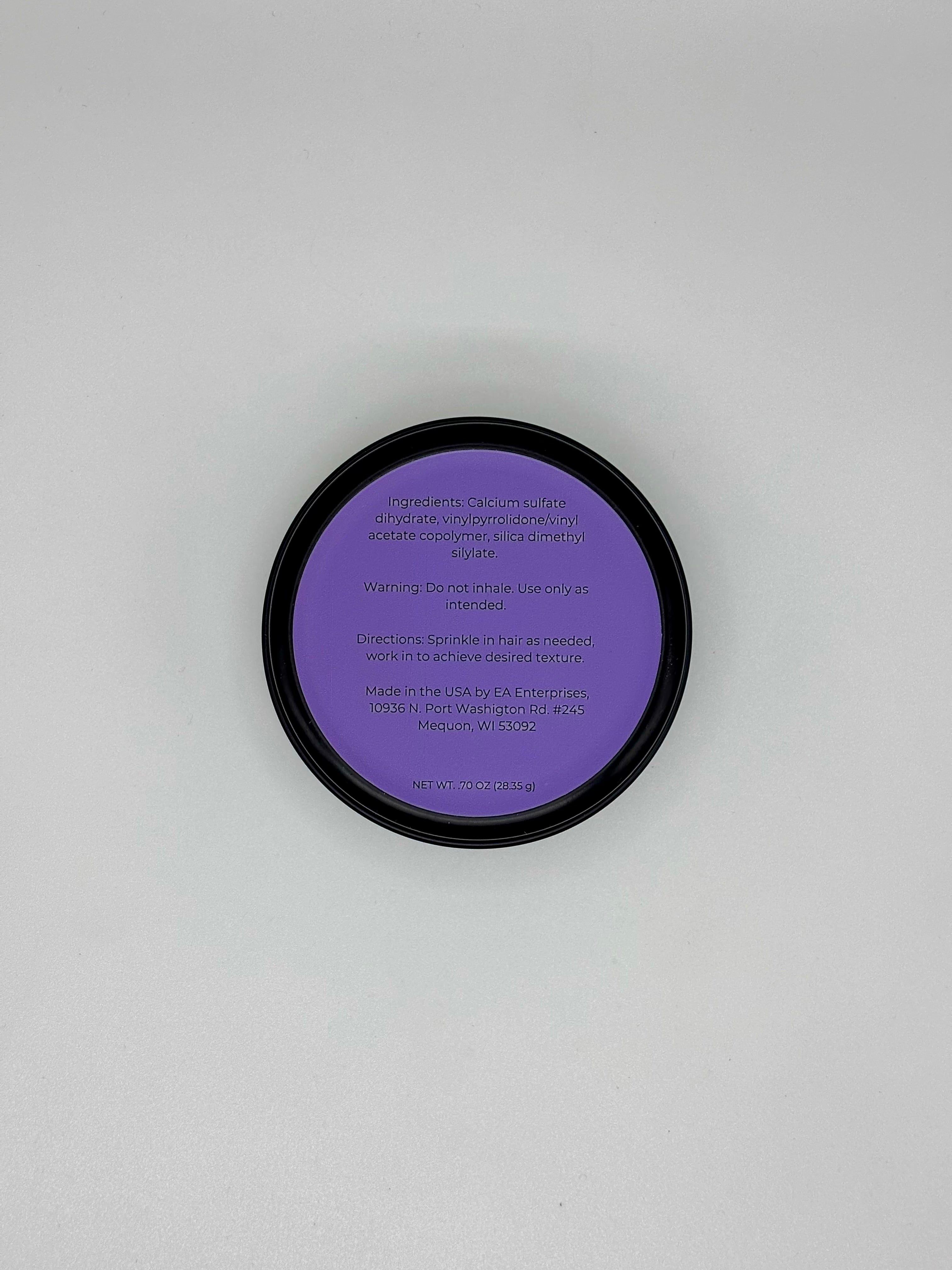 Moon dust texture powder